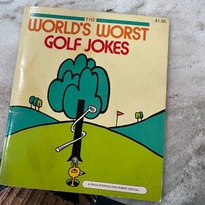 Book worlds worst golf jokes vintage 70s book